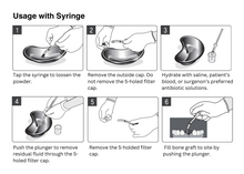 Load image into Gallery viewer, OsseoSeal Prefilled Bone in Syringe