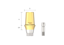 Load image into Gallery viewer, Straight (Transfer) Abutment - Hiossen Mini, Regular

