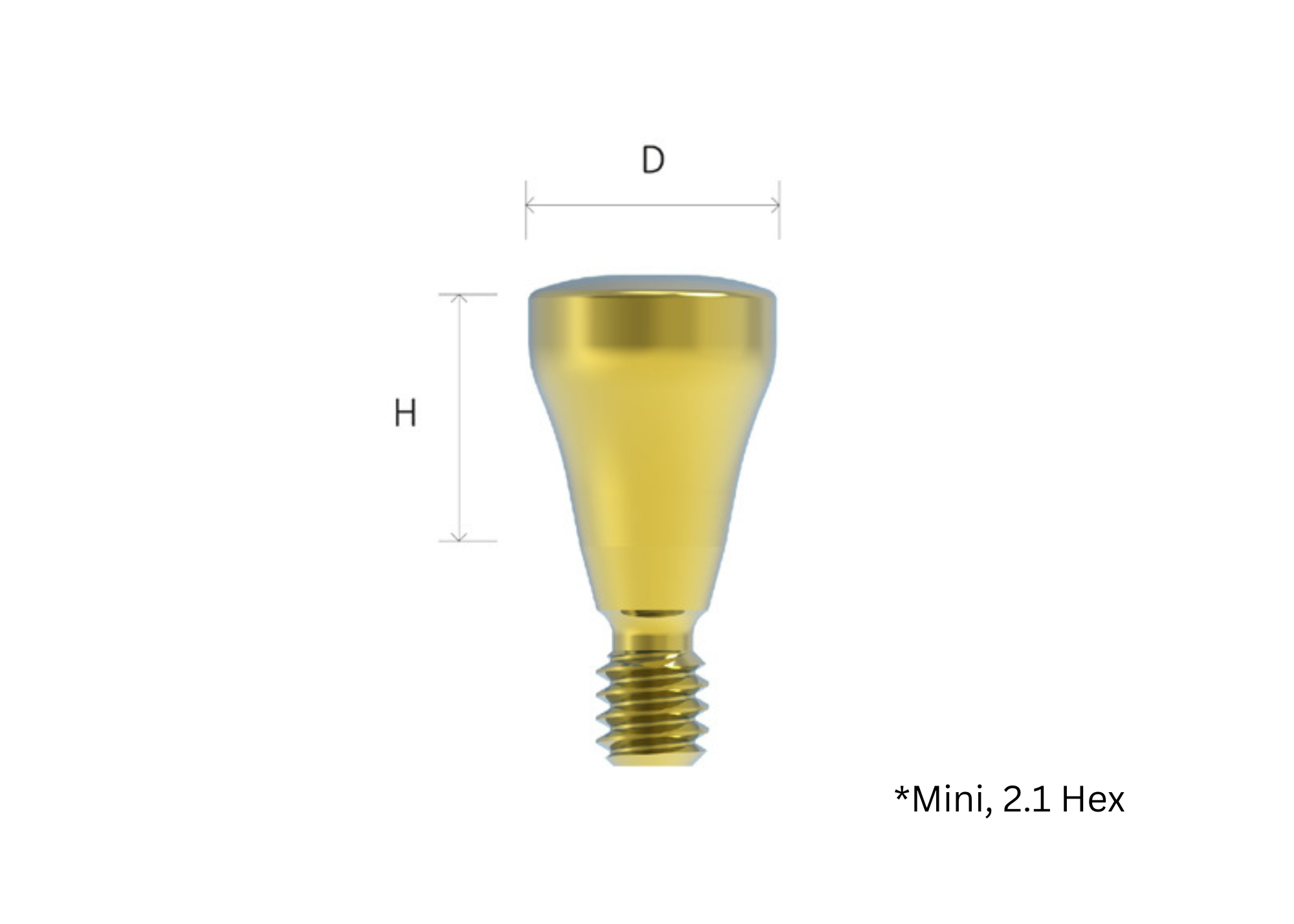 Healing Abutment - Hiossen Mini